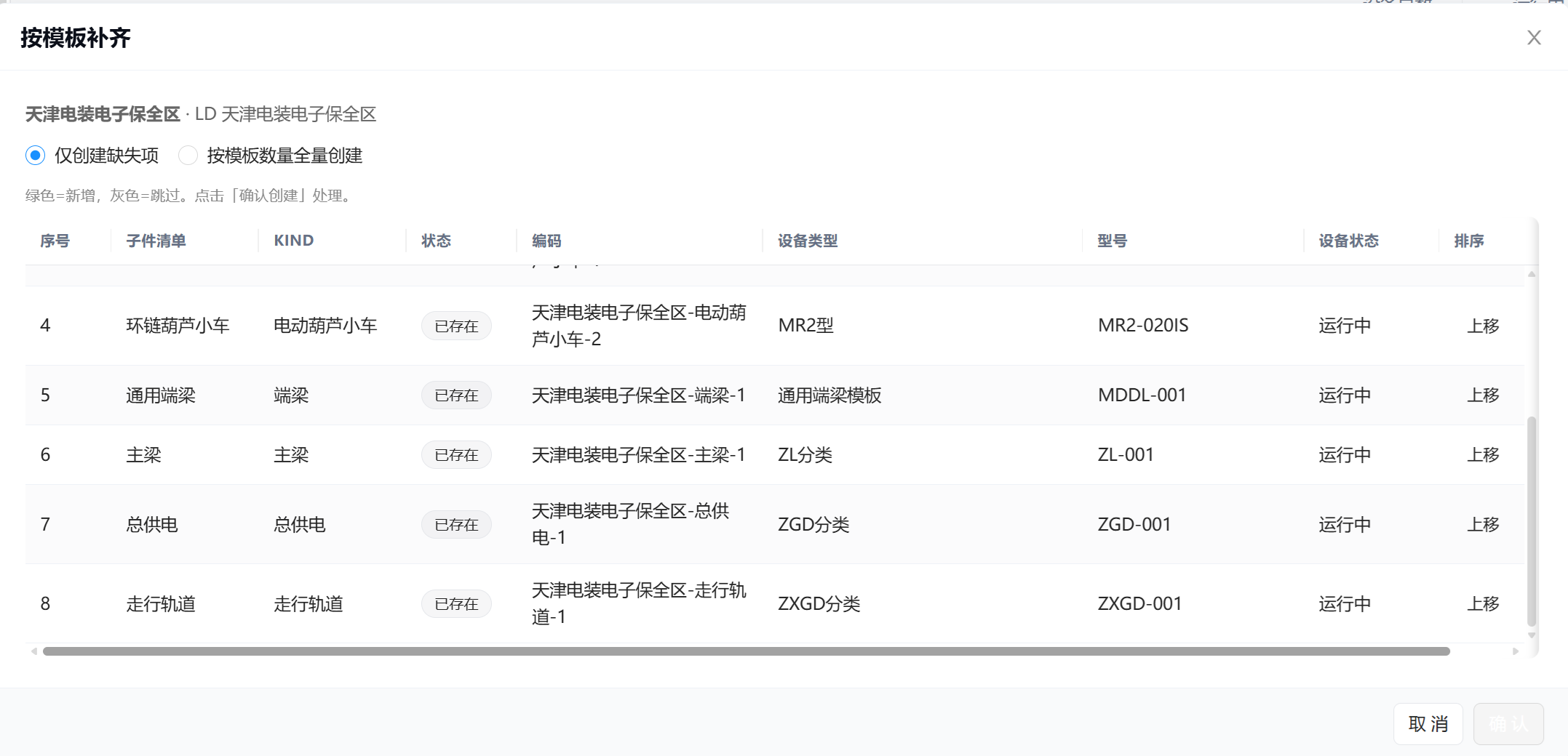 PC端设备管理-型号绑定